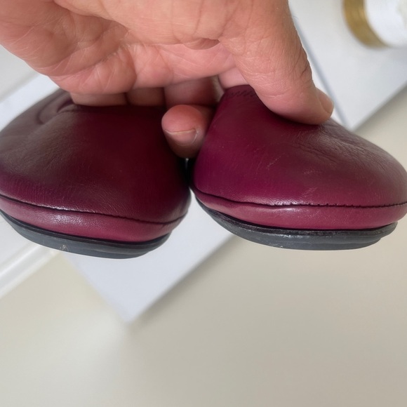 Soto Massini Milano Vegan Leather Orthotic Ballet Flats Sz 40 - Picture 11 of 16